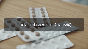 erectile dysfunction: tadalafil generic Cialis